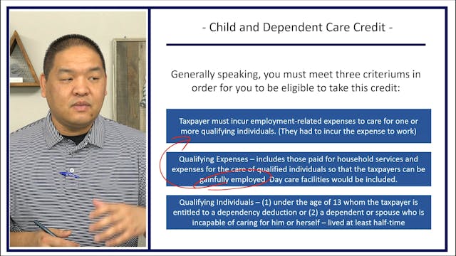 Section 9.2 - Child and Dependent Car...