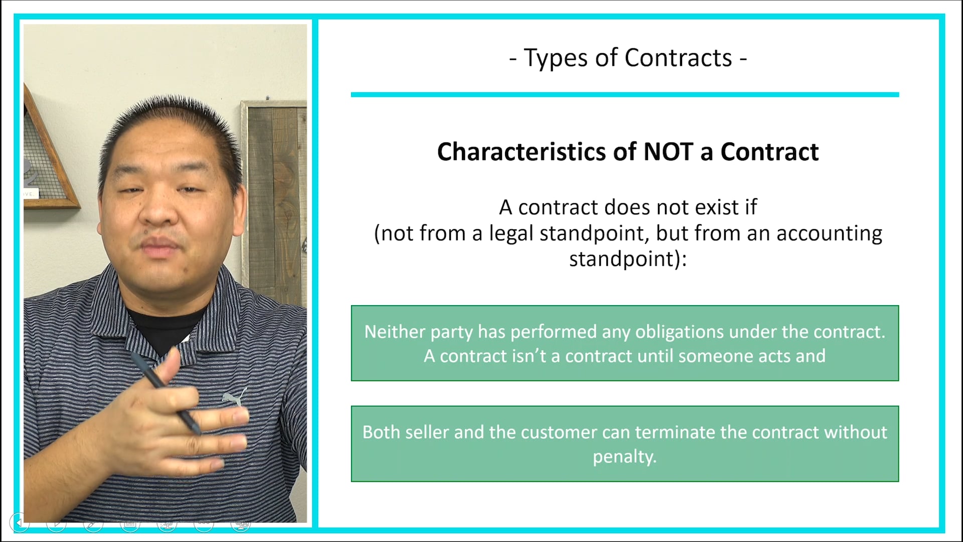 Lesson 6.8 - Contract Issues - Types of Contracts
