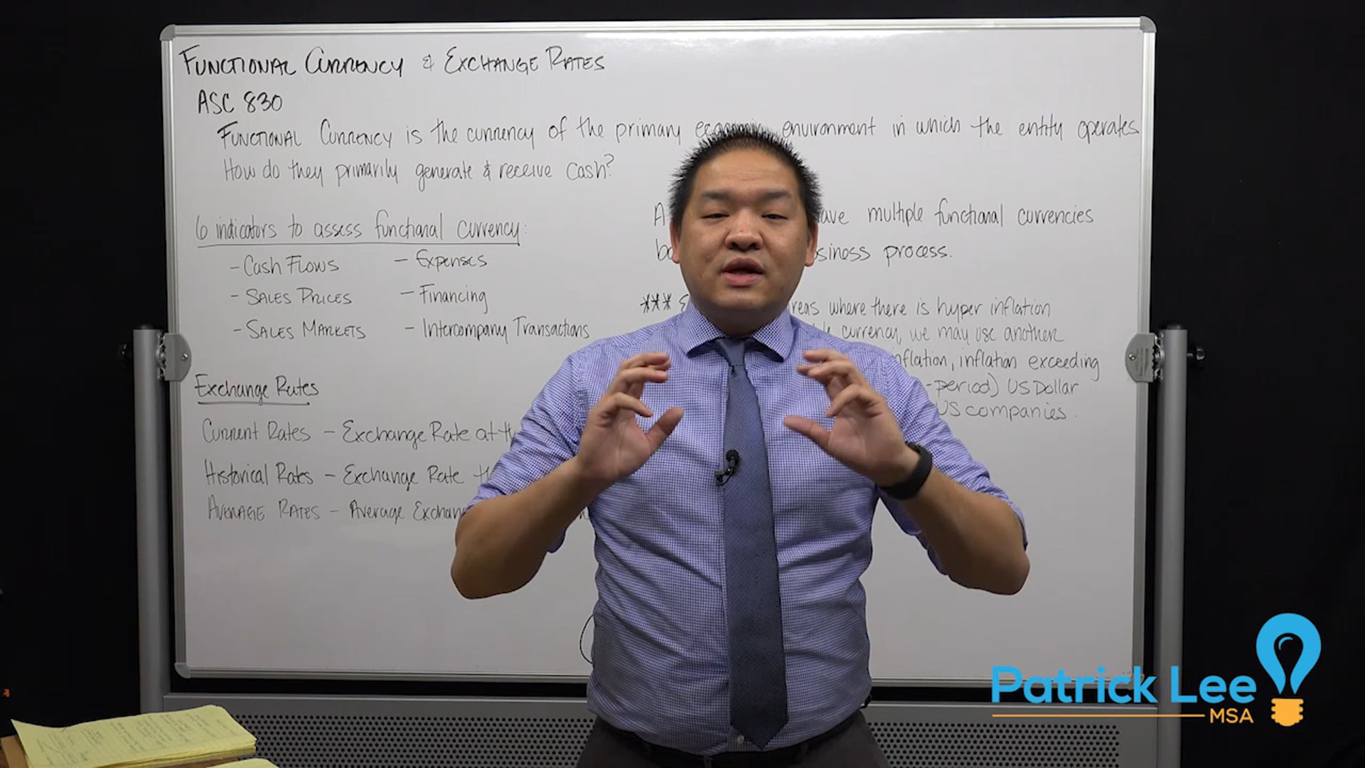 Lesson 8.10 - Functional Currency & Exchange Rates