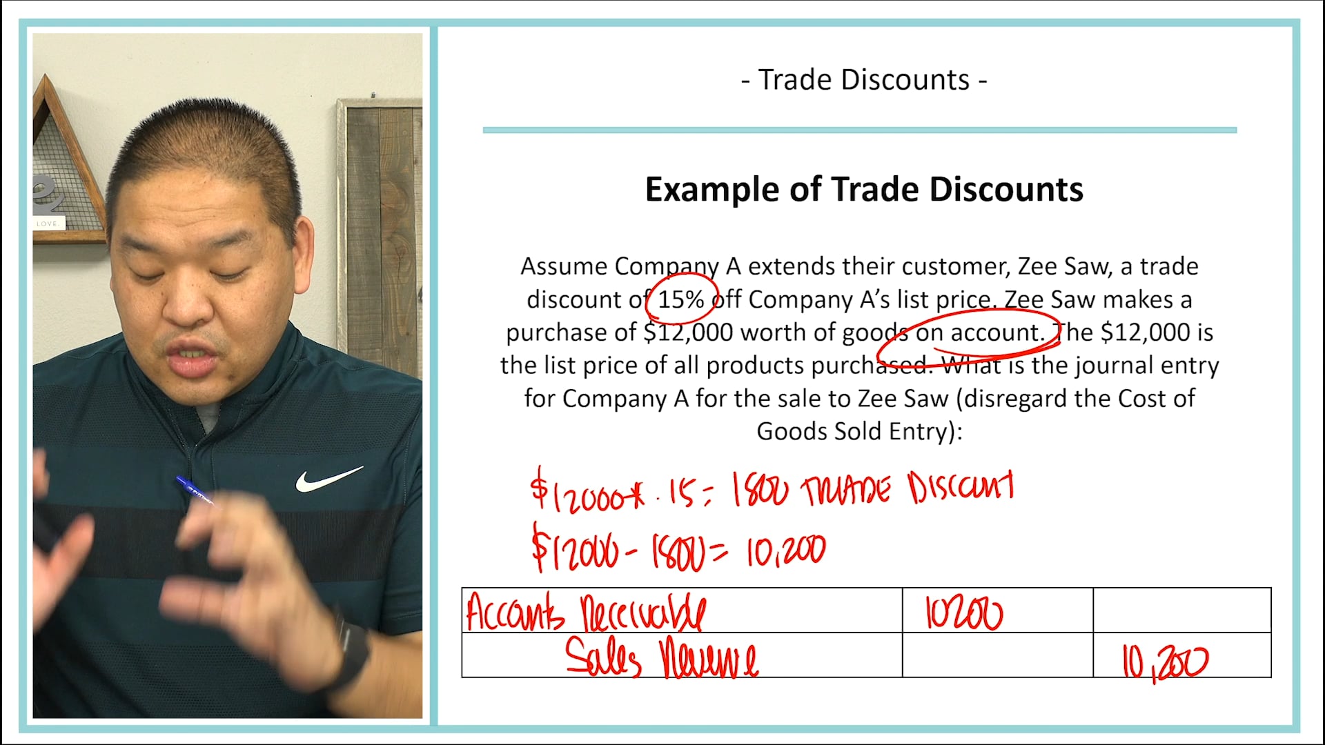 Lesson 7.6 - Trade Discounts