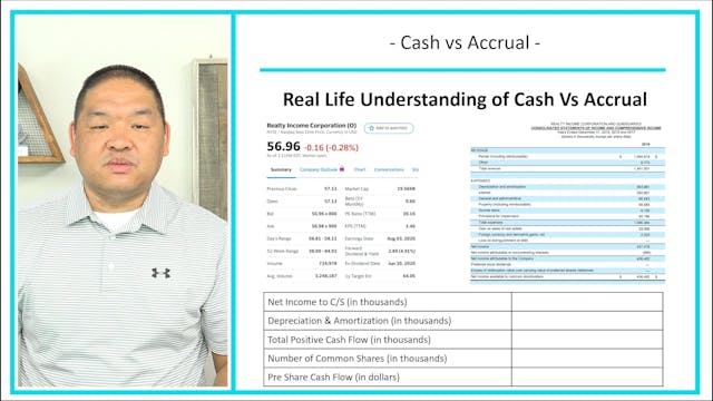 Lesson 1.4 - Accrual vs Cash