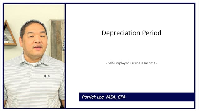 Lesson 6.9 - Depreciation Periods