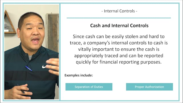 Lesson 7.2 - Basics of Internal Controls