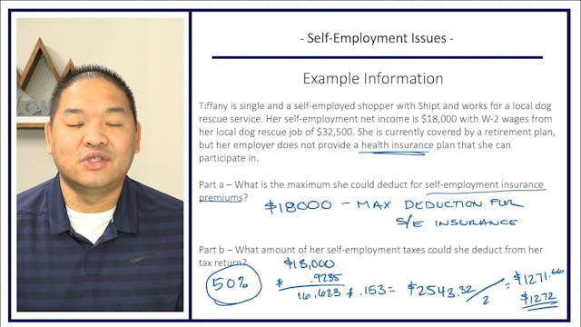 Section 4.10 - Self-Employment Health...