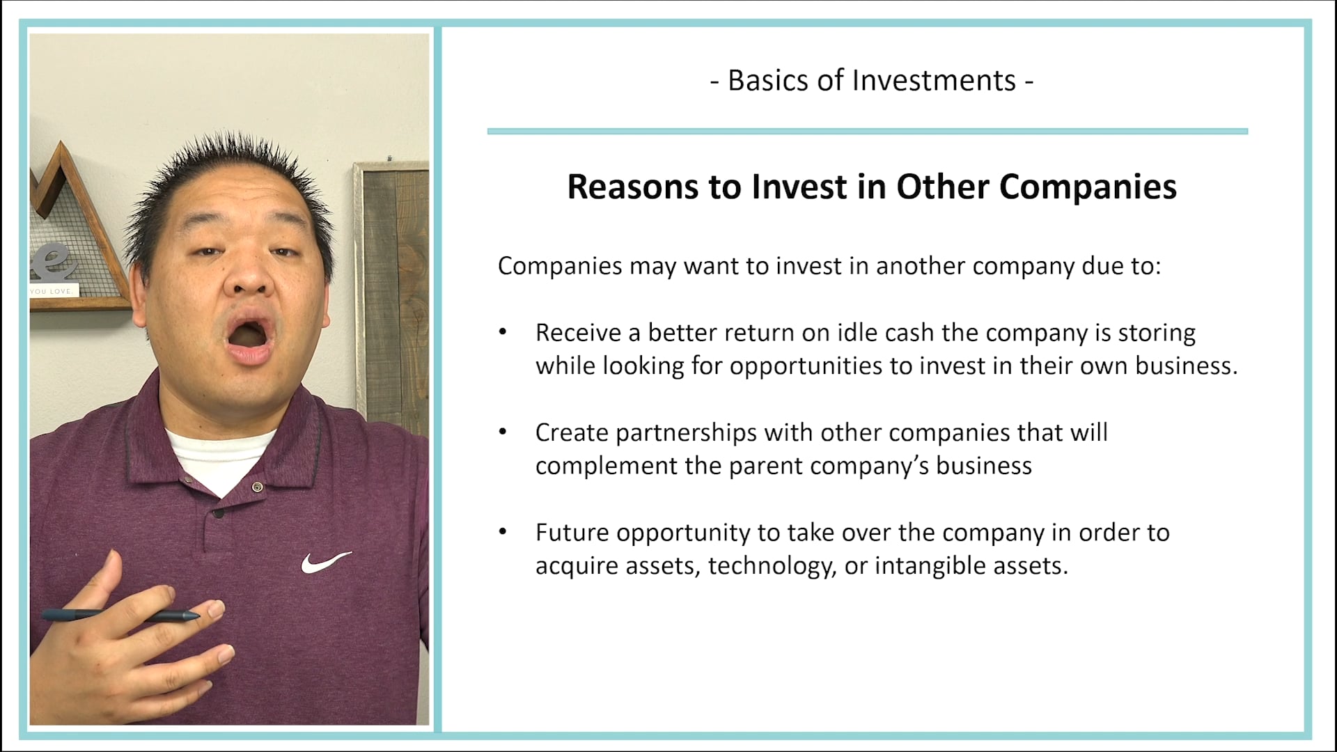 Lesson 12.1 - Basics of Investments
