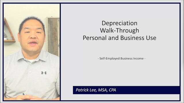 Lesson 6.17 - Depreciation Walk-Throu...