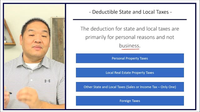 Lesson 5.3 - Deductible State and Loc...