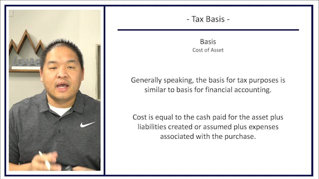 Section 6.8 - Tax Basis