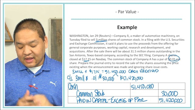 Lesson 18.5 - Par Value