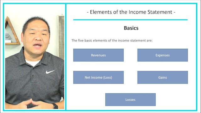 Lesson 4.3 - Elements of the Income S...