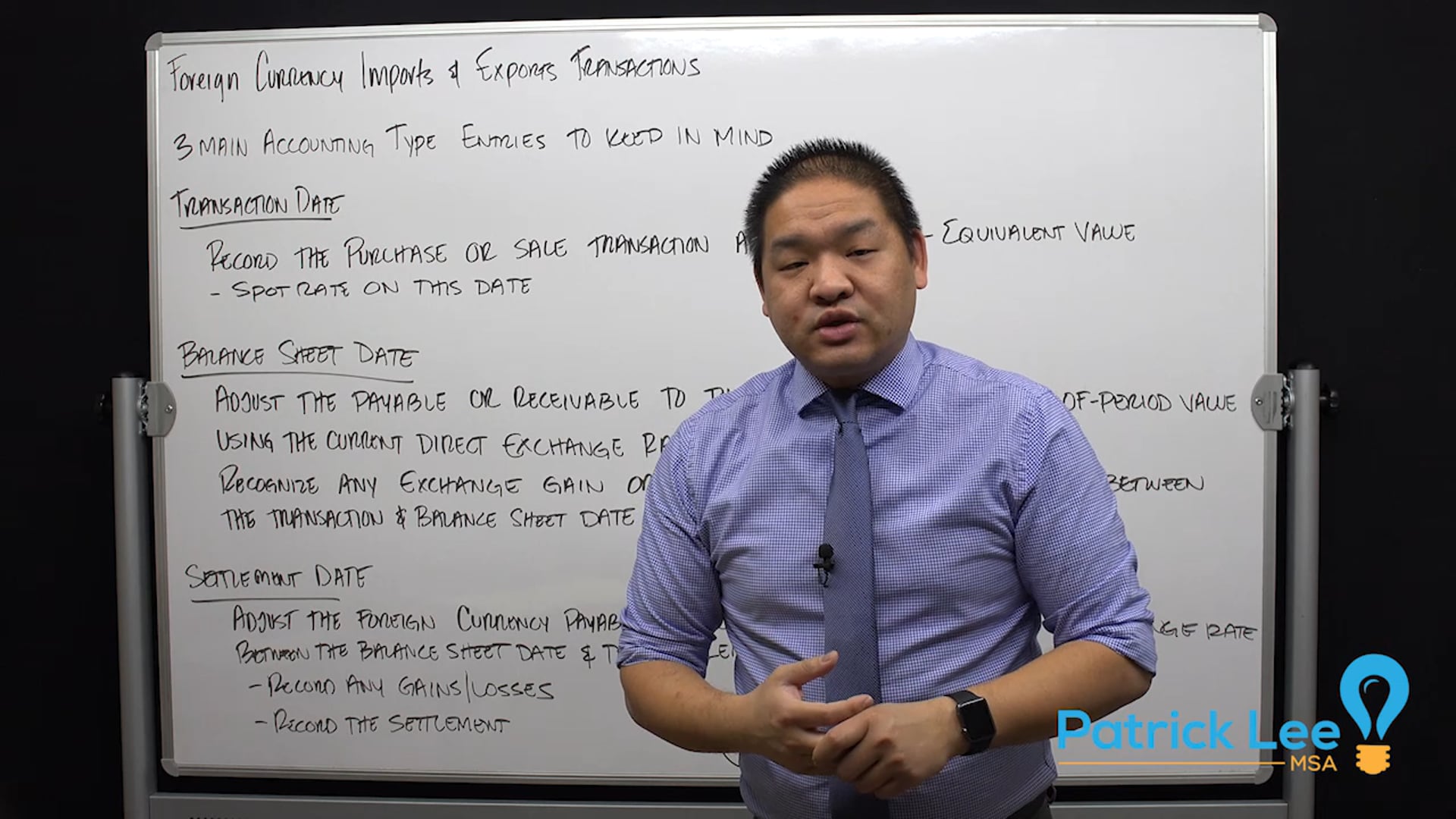 Lesson 8.5 - Foreign Currency Imports & Exports Transactions