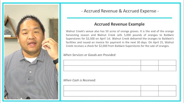 3.11 - Accrued Revenue and Expenses