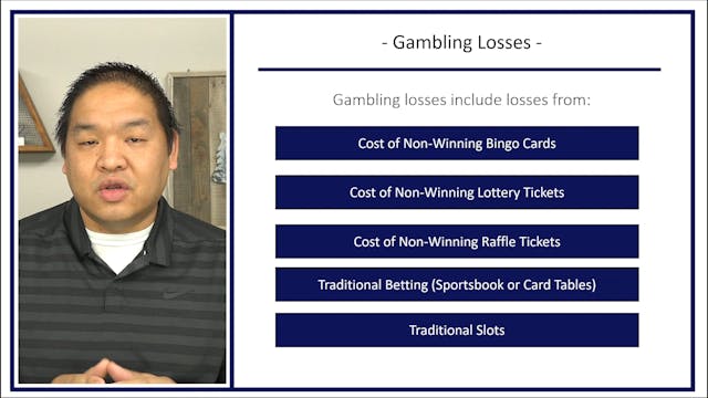 Section 5.7 - Gambling Losses