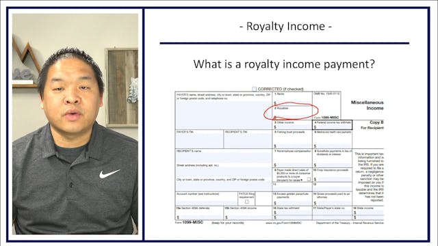 Section 8.6 - Royalty Income