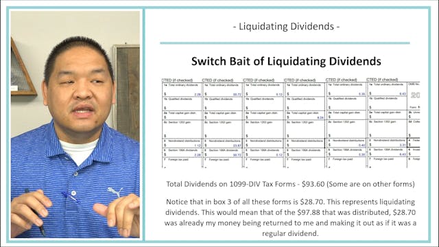 Lesson 18.13 - Liquidating Dividend