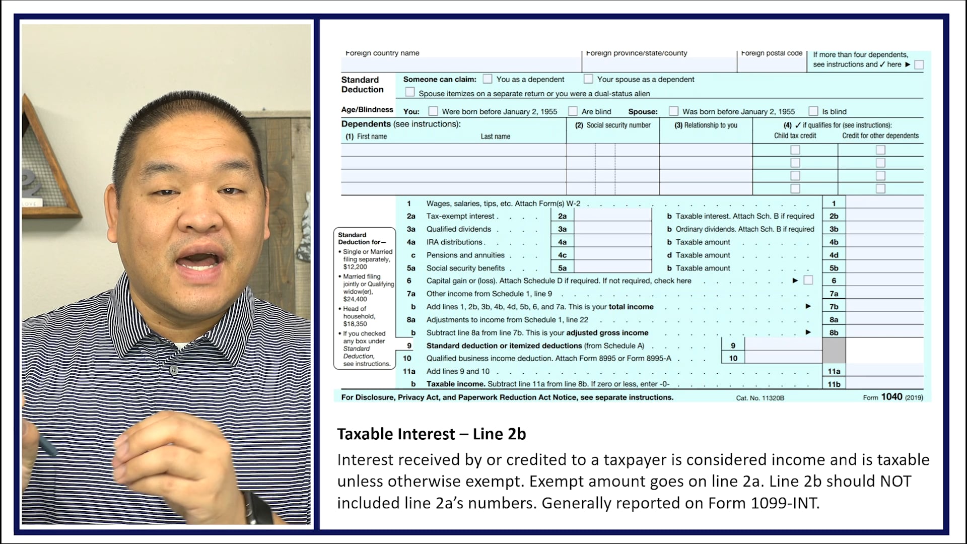 Section 1.7 - Form 1040 Walk-Through