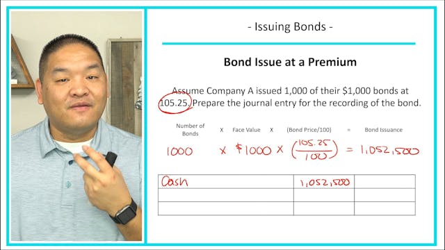 Lesson 10.9 - Issuing Bonds - Journal...