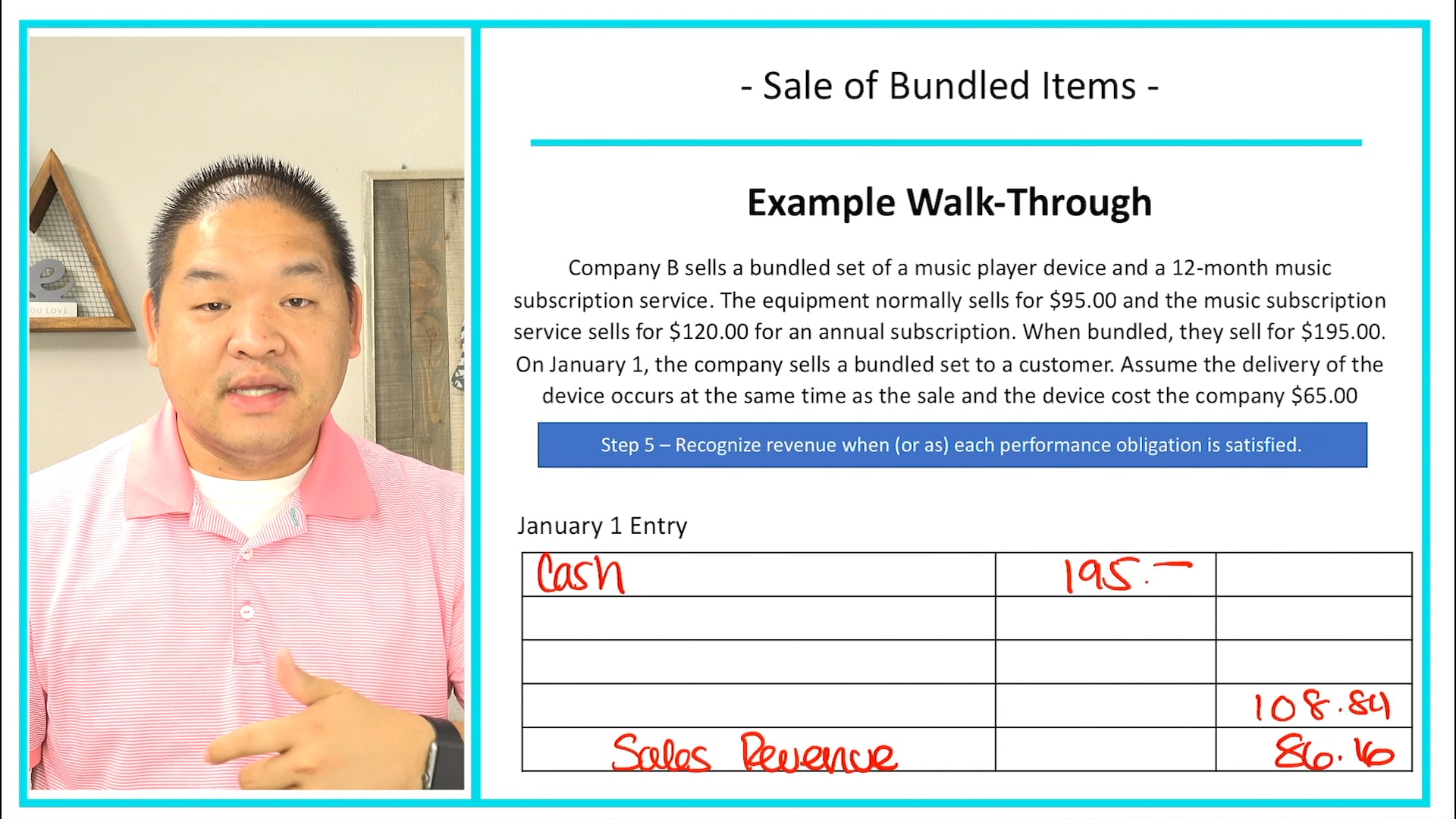 Lesson 6.18 - Sale of Bundled Items