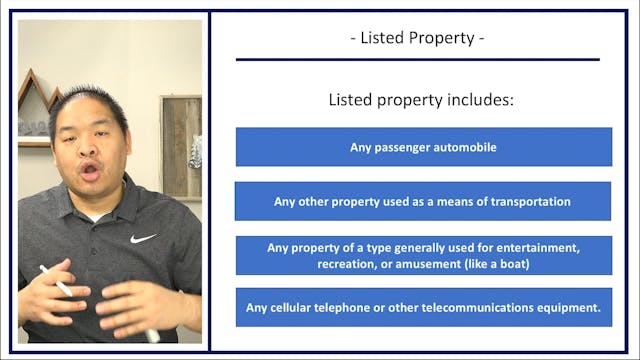 Section 6.15 - Listed Property