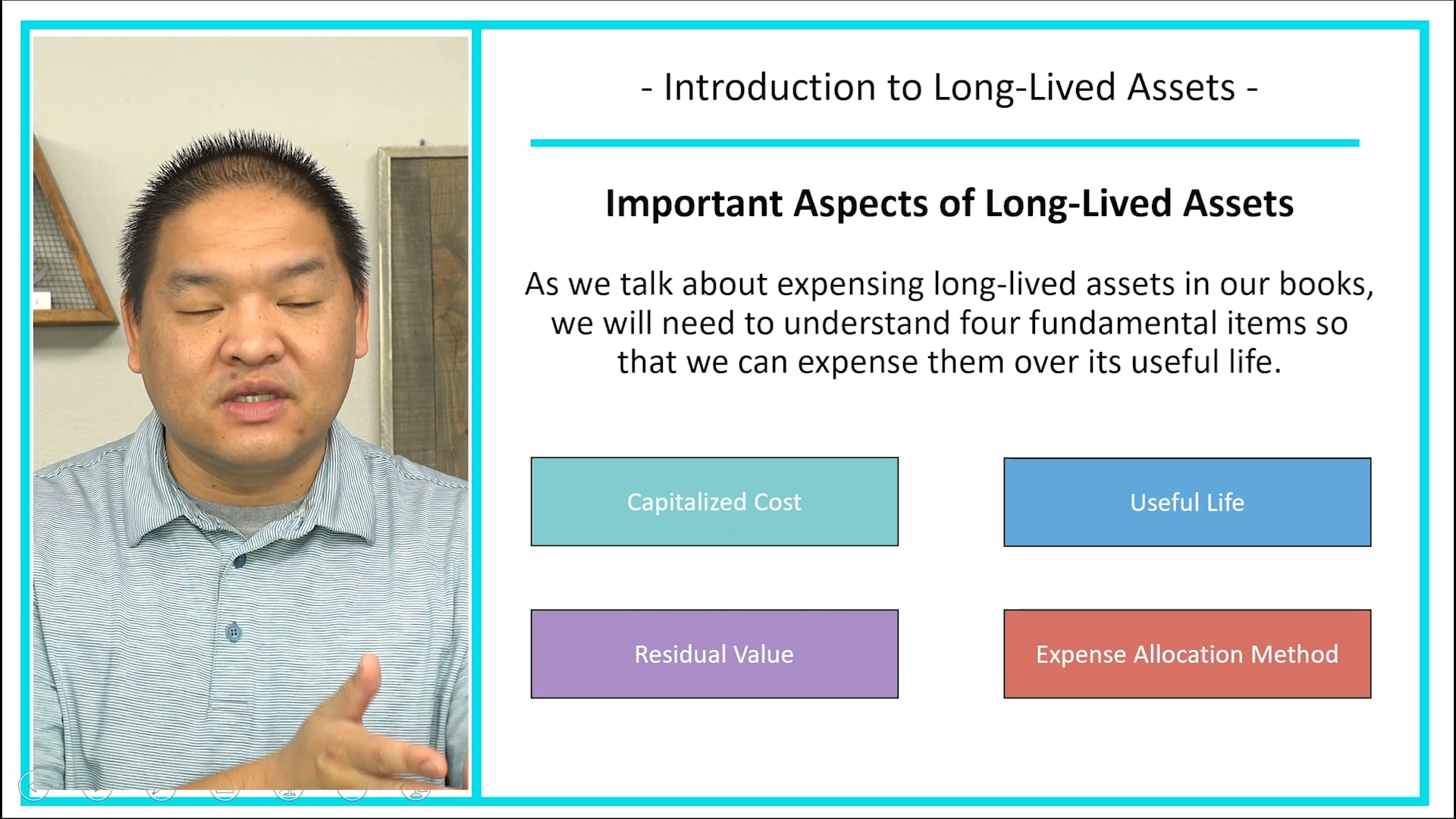 Lesson 10.1 - Introduction to Long-Lived Assets