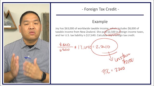 Section 9.9 - Foreign Tax Credit