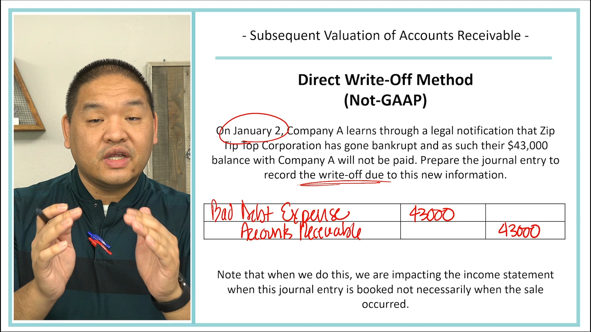 Lesson 7.11 - Subsequent Valuation of Accounts Receivable