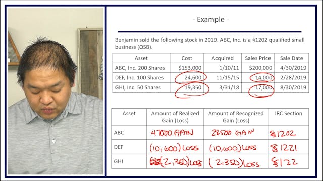 Section 7.9 - Netting Capital Gains a...