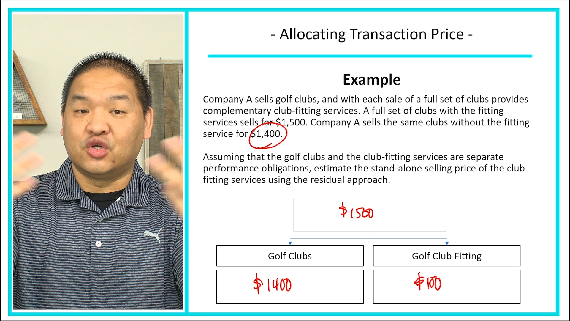 Lesson 6.14 - Allocate Transaction Price Issues