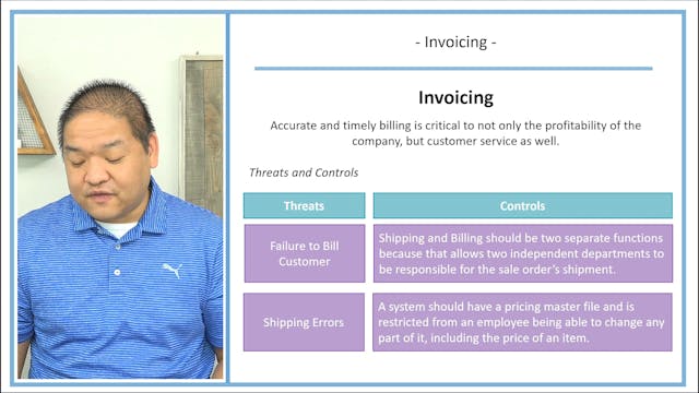 Lesson 11.11 - Invoicing