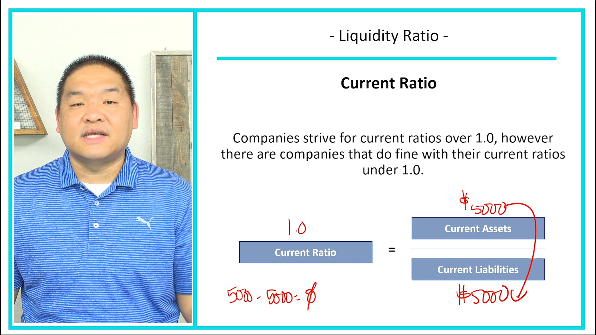 Lesson 3.12 - Liquidity Ratios - Balance Sheet