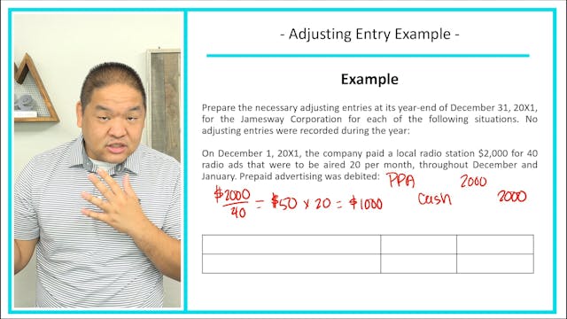 Lesson 2.10 - Adjusting Entries - Exa...