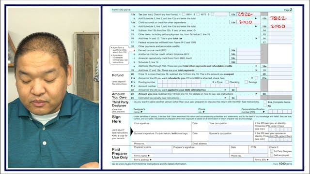 Section 2.13 - Comprehensive Tax Return