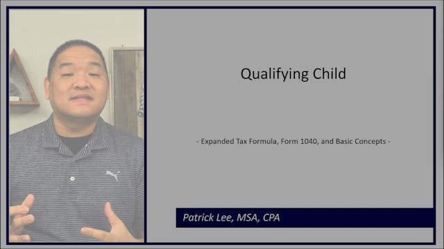 Lesson 2.3 - Qualifying Child