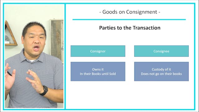 Lesson 8.6 - Goods on Consignment