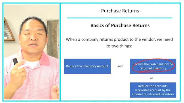 Lesson 6.10 - Purchase Returns