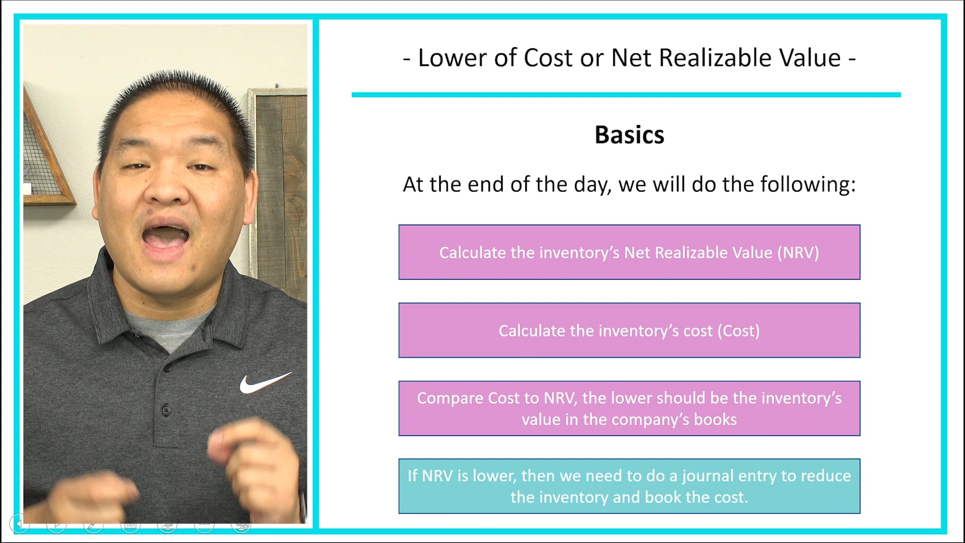 Lesson 9.2 - Lowers of Cost or Net Realizable Value