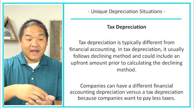 Lesson 9.10 - Unique Depreciation Sit...