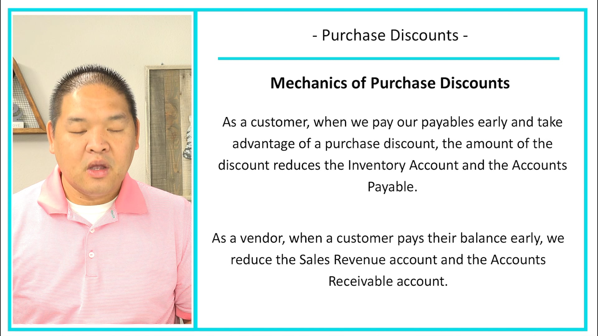 Lesson 6.12 - Purchase Discounts