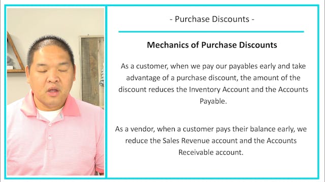 Lesson 6.12 - Purchase Discounts