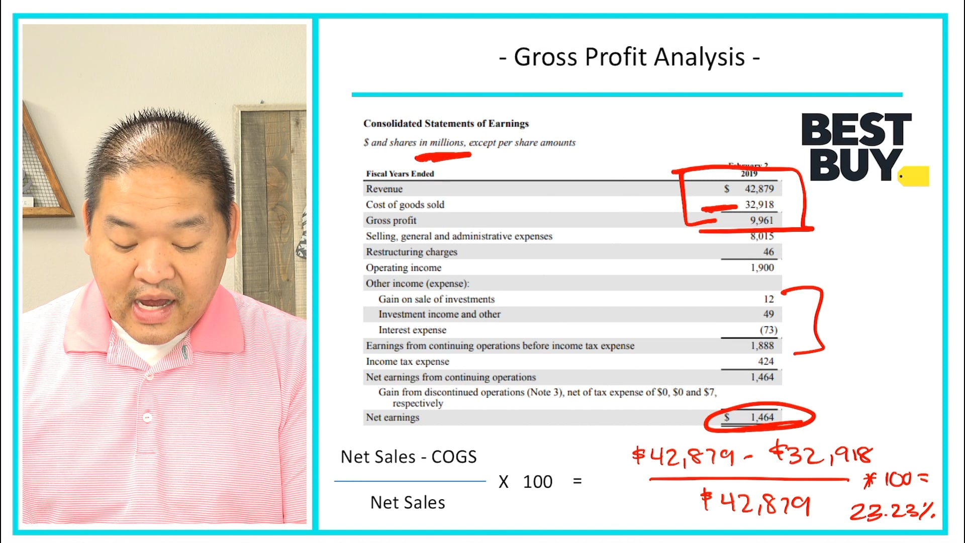 Lesson 6.20 - Ratio Anaylsis - Gross Profit Analysis