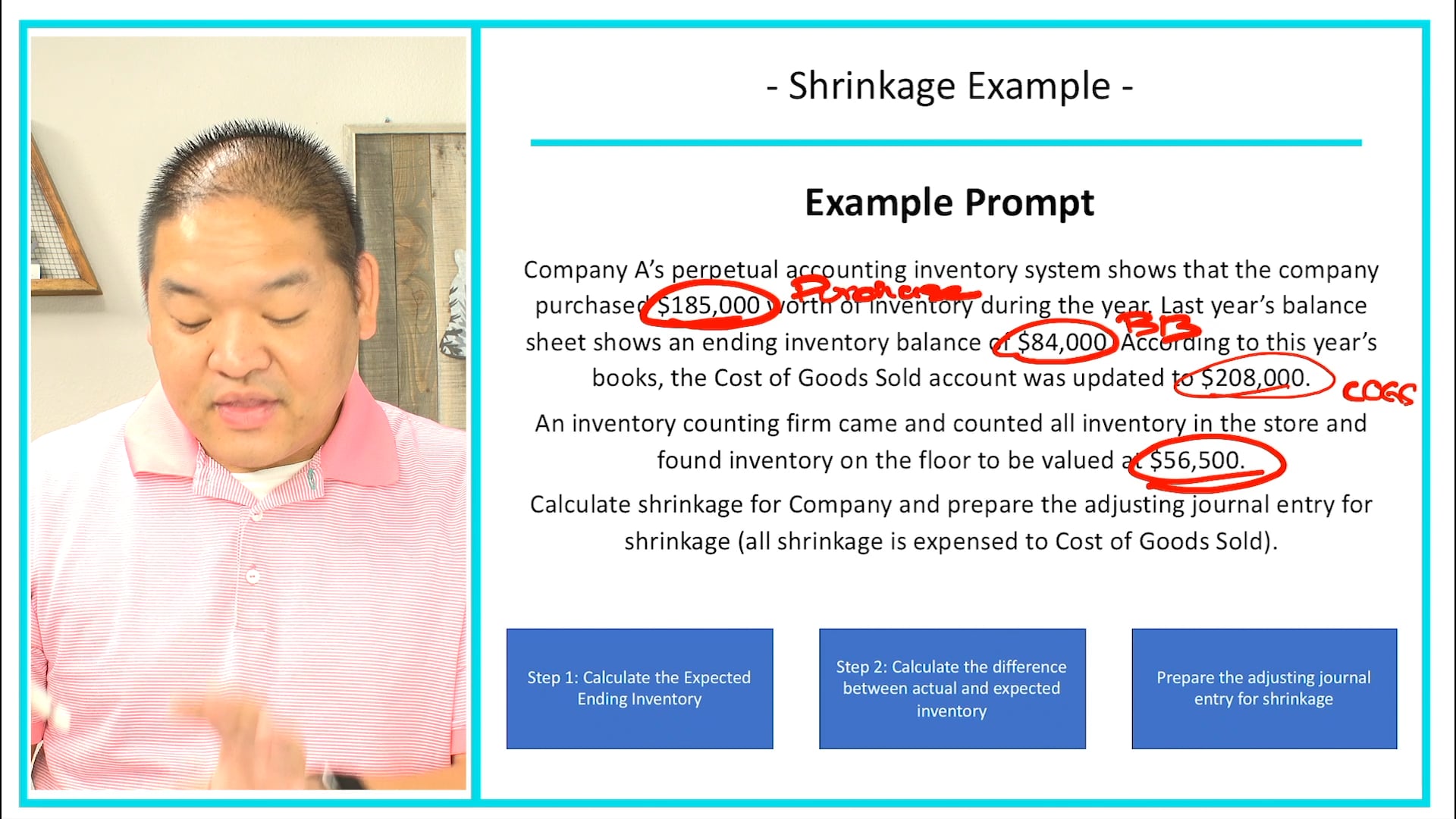 Lesson 6.6 - Shrinkage - Example
