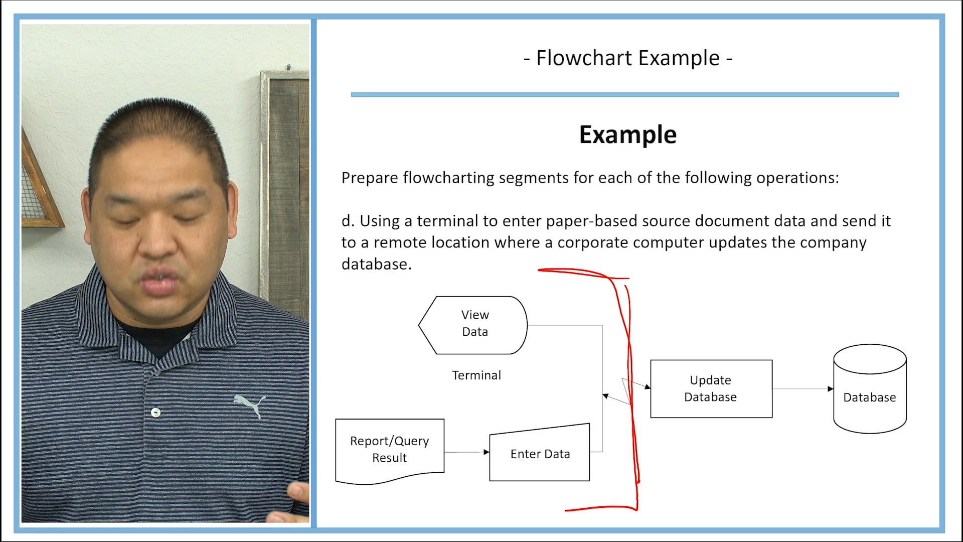 Lesson 3.7 - Example Walk-Through - Part II - Flowchart