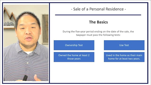 Section 11.9 - Sale of Personal Resid...