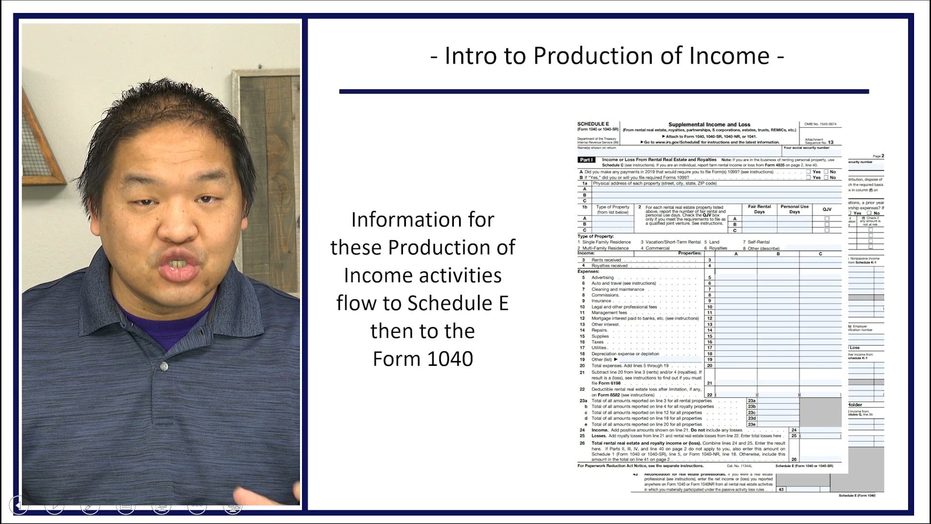 Section 8.1 - Introduction to Production of Income - Upload