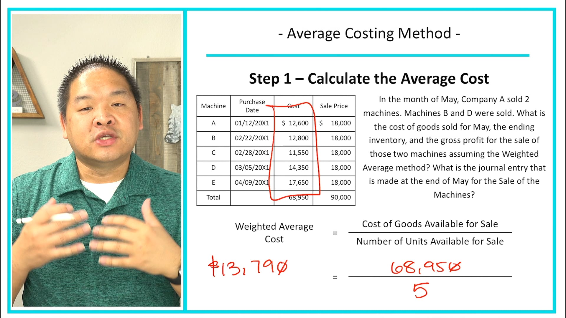 Lesson 7.12 - Weighted Average Costing Overview