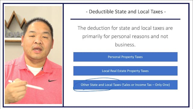 Section 5.3 - Deductible State and Lo...