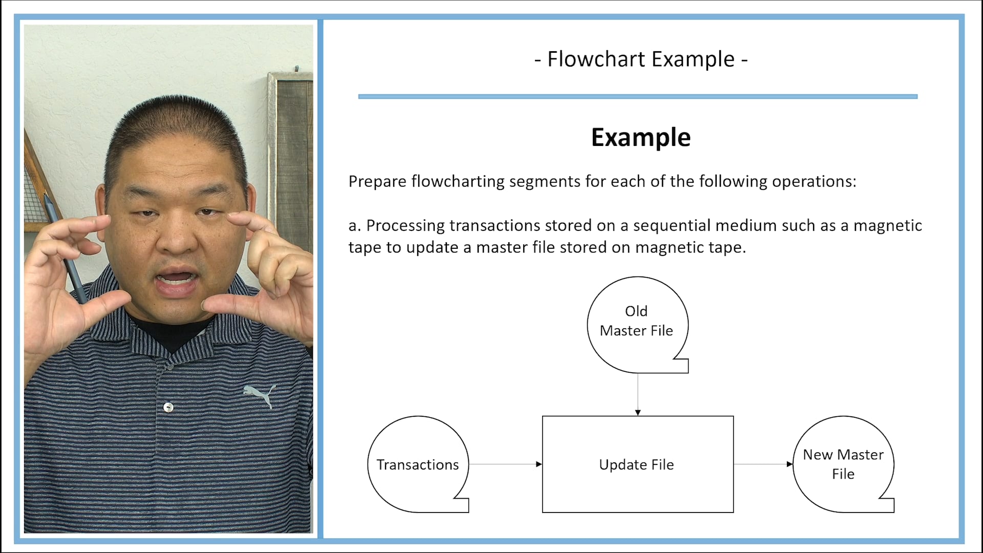 Lesson 3.6 - Example Walk-Through - Part I - Flowcharts