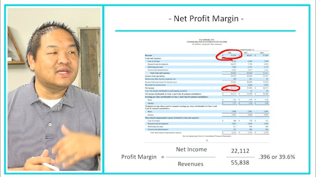 3.12 - Ratio Analysis Net Profit Margin