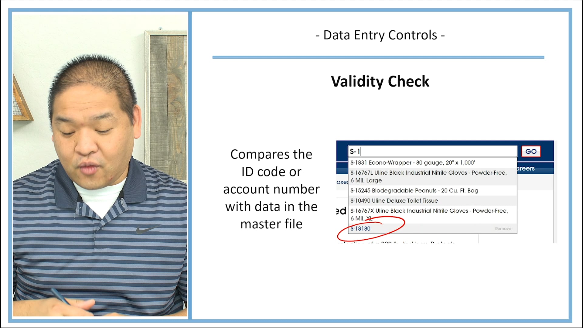Lesson 9.6 - Data Entry Controls