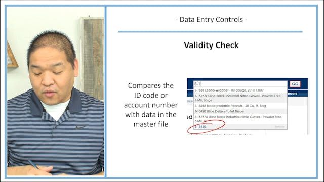 Lesson 9.6 - Data Entry Controls